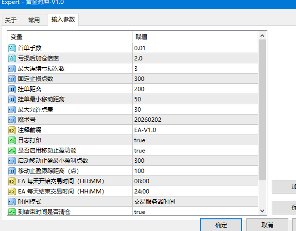 Gold Hedging-V1.0 EA
